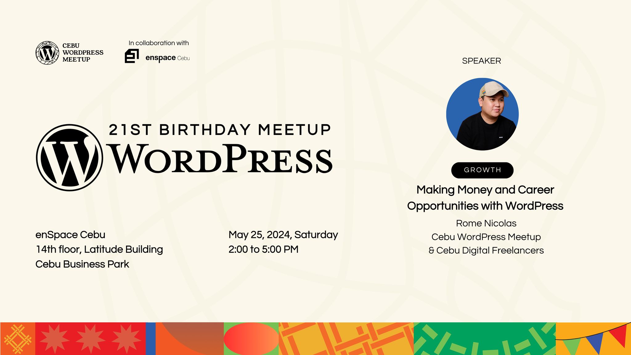 21st Birthday of WordPress Meetup