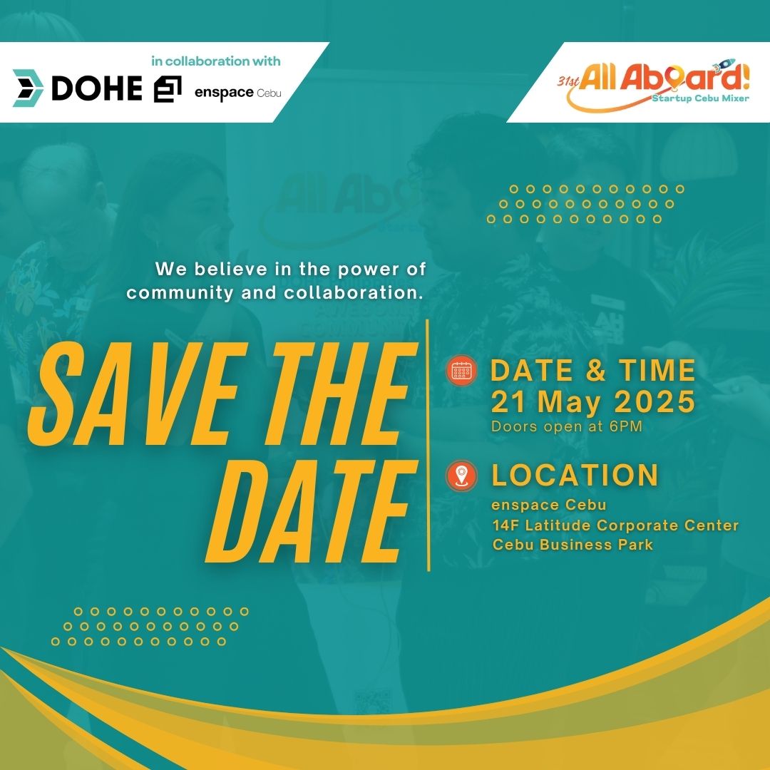 31st All Aboard! Startup Cebu Mixer