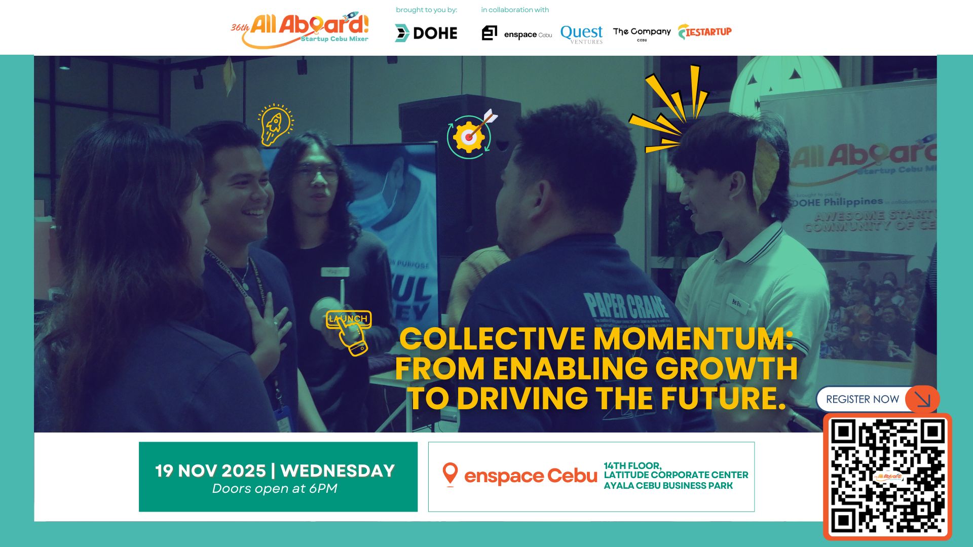 37th All Aboard! Startup Cebu Mixer