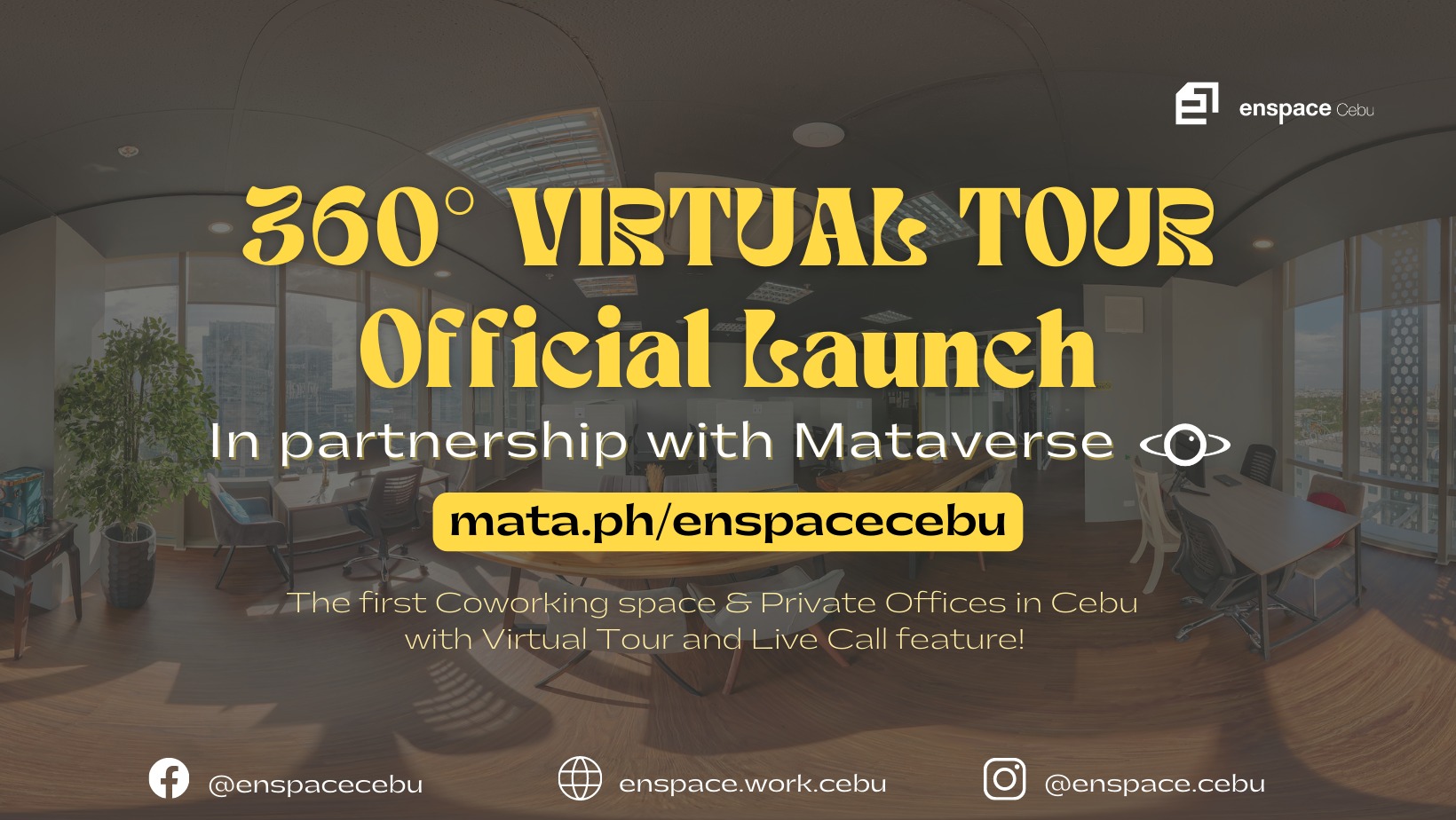 [enspace Cebu x MATAVERSE] Virtual Tour Official Launch