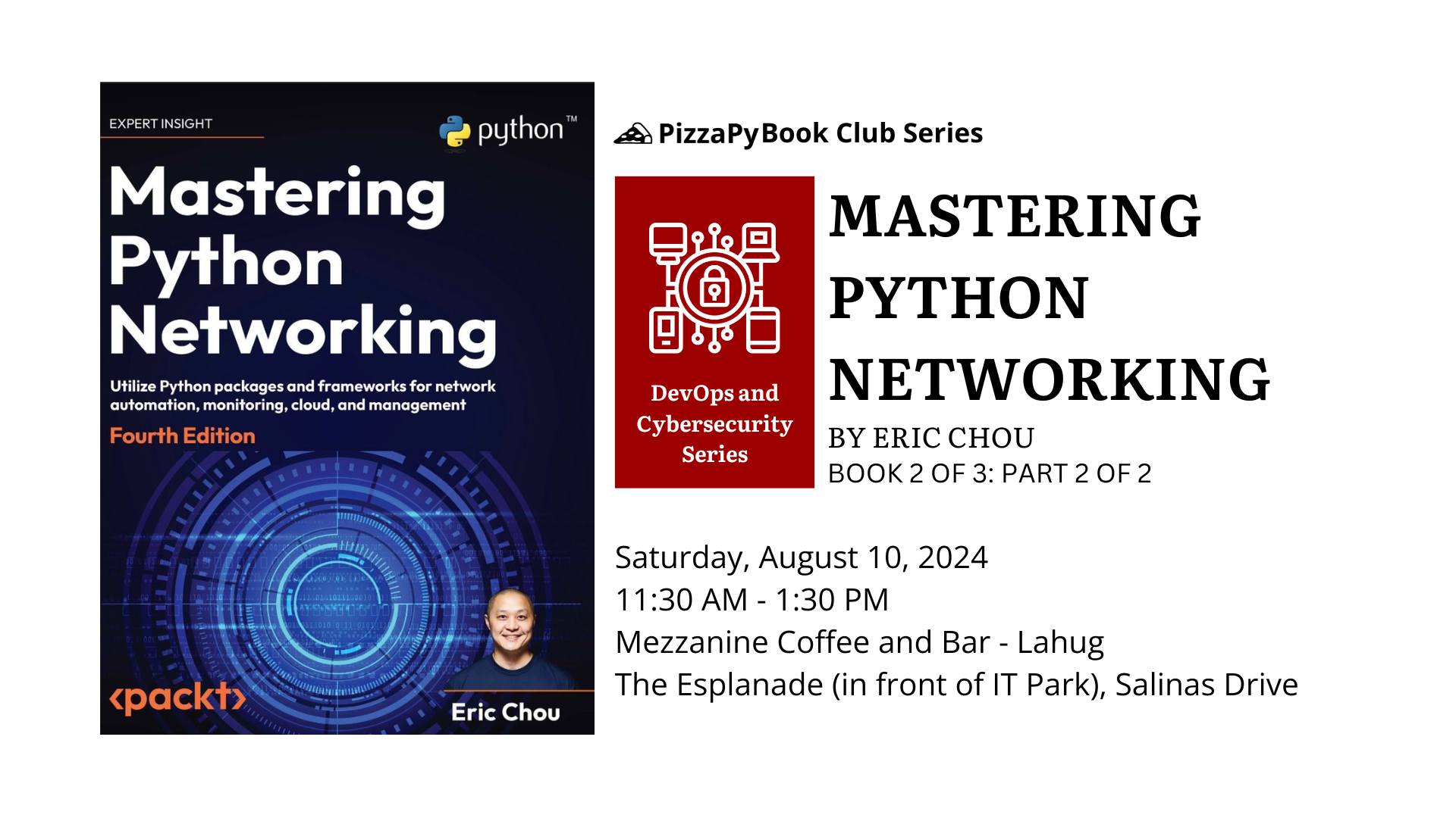 PizzaPy Book Club Meetup - DevOps and Cybersecurity Series (Book 2 - Part 2)