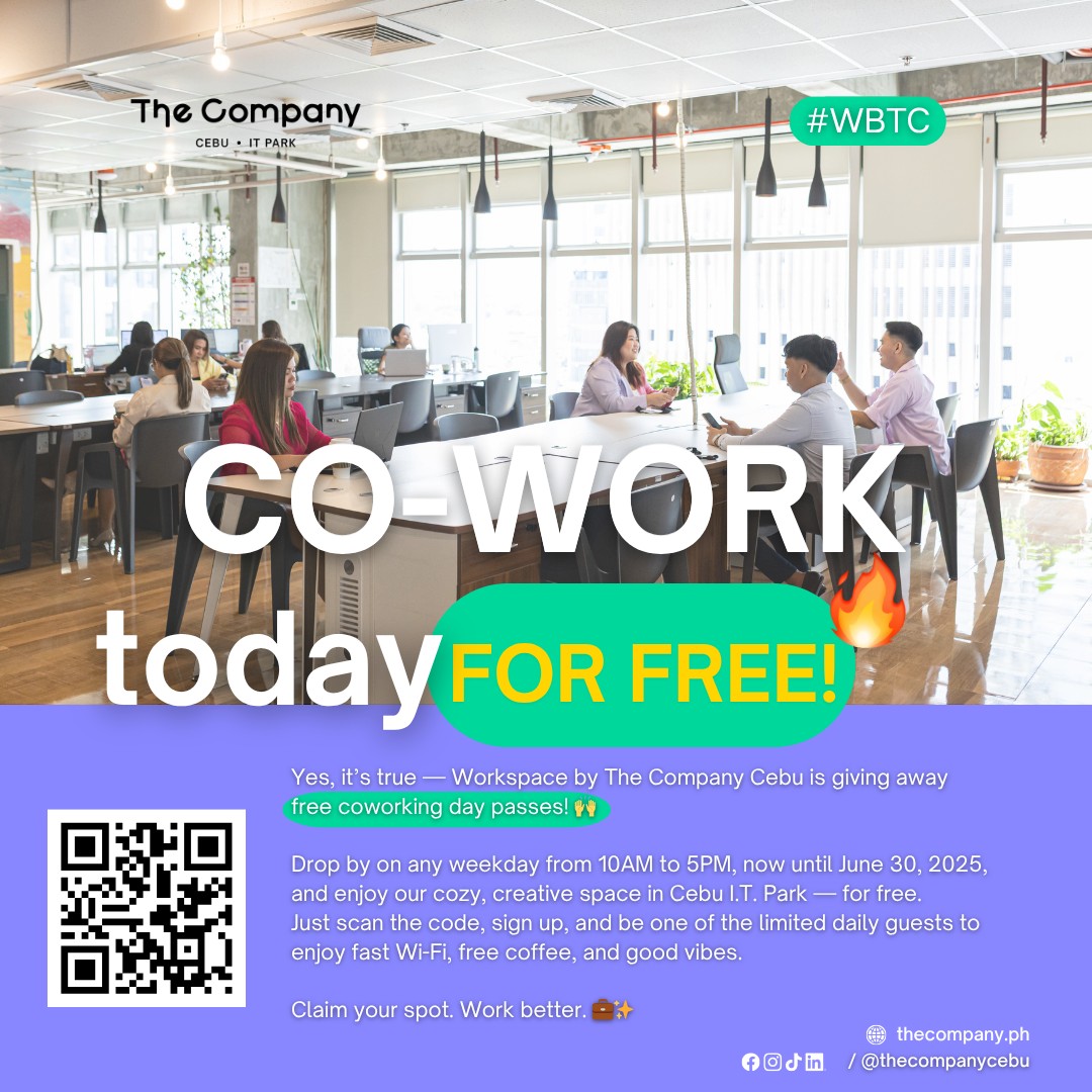 Workspace by The Company Cebu - Free Access